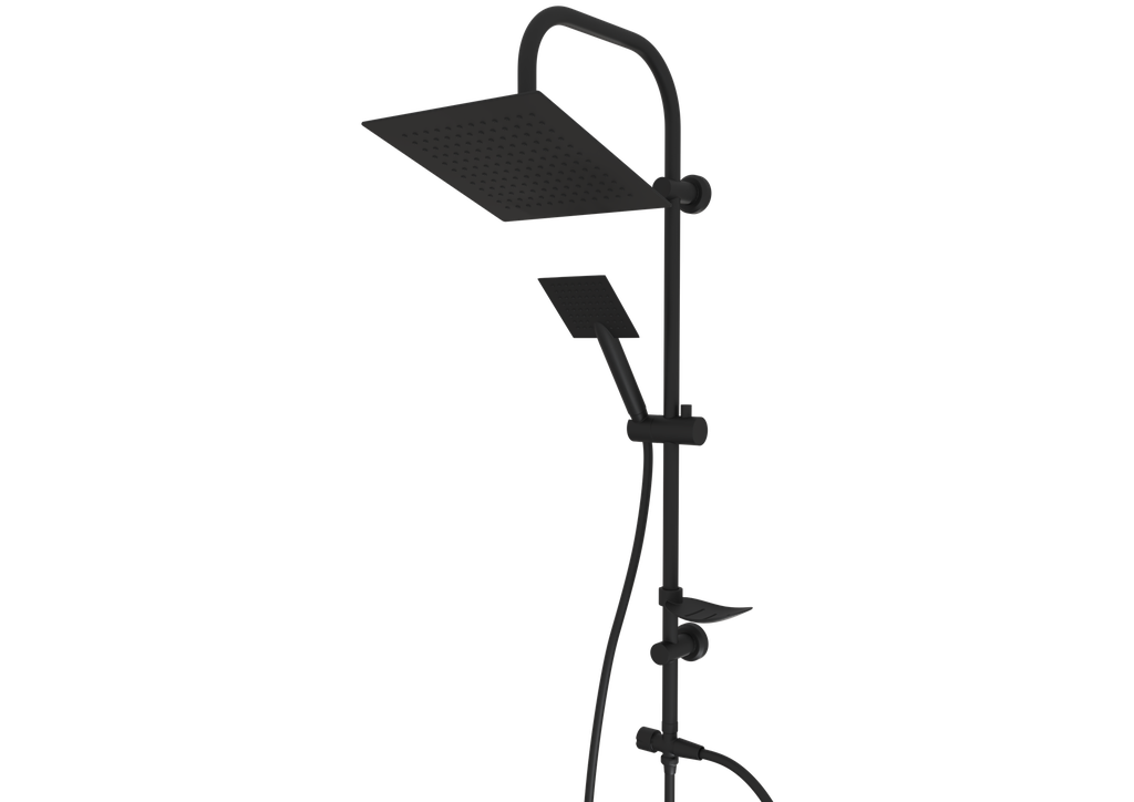 Cubic Tall Duş Seti Siyah 40170