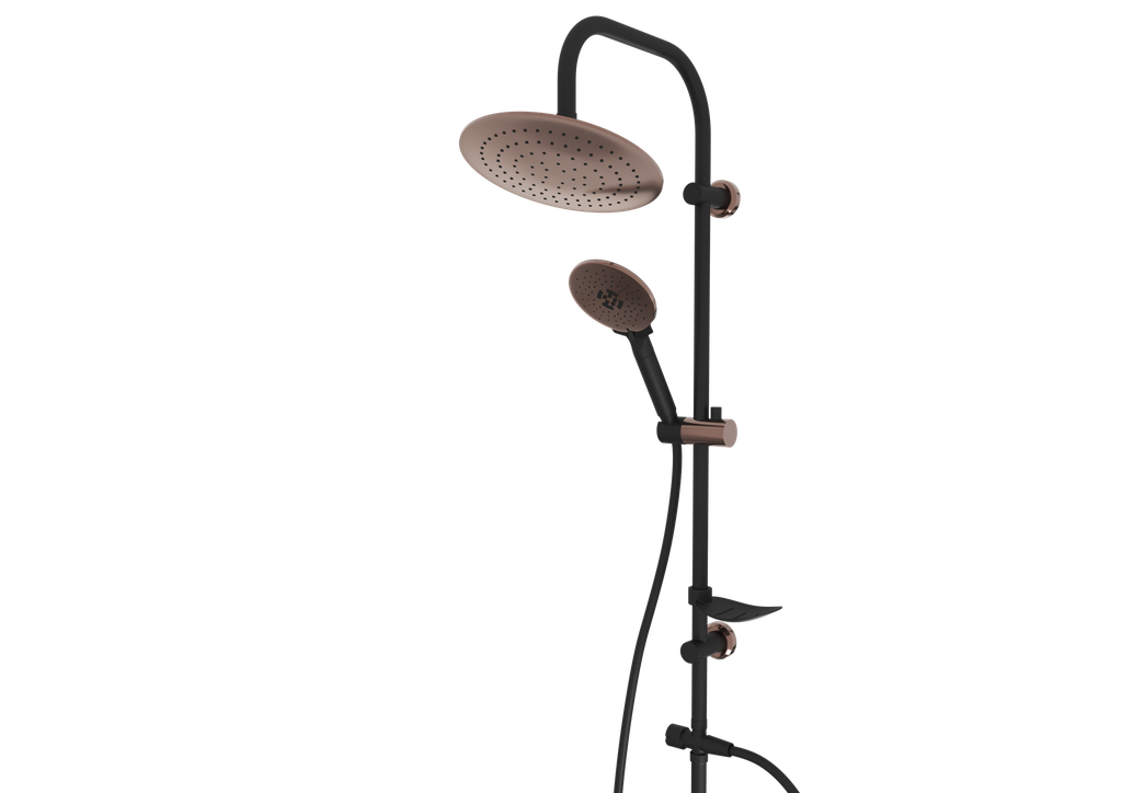 Ring Tall Duş Seti Siyah Rose 40200