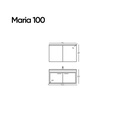 Maria 100 Antrasit Takım