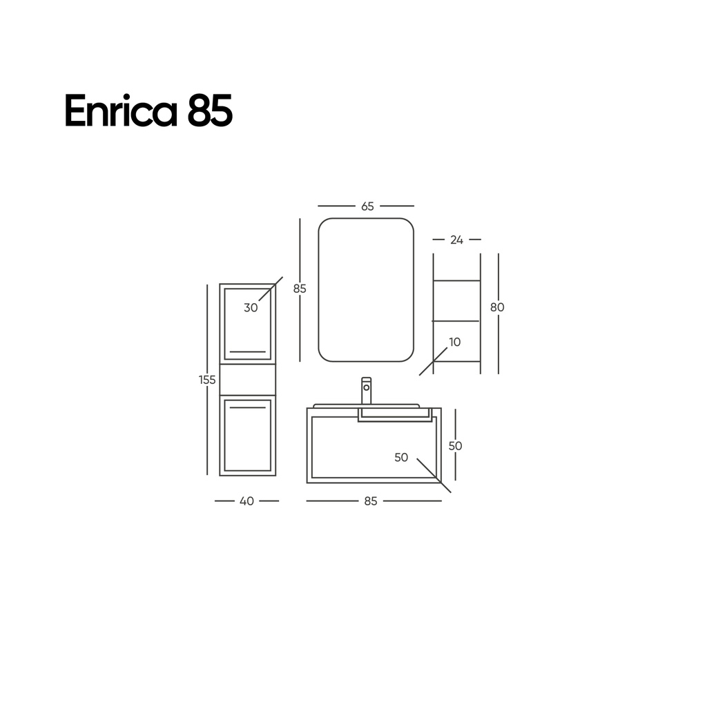 Enrica 85 Kiremit Takım