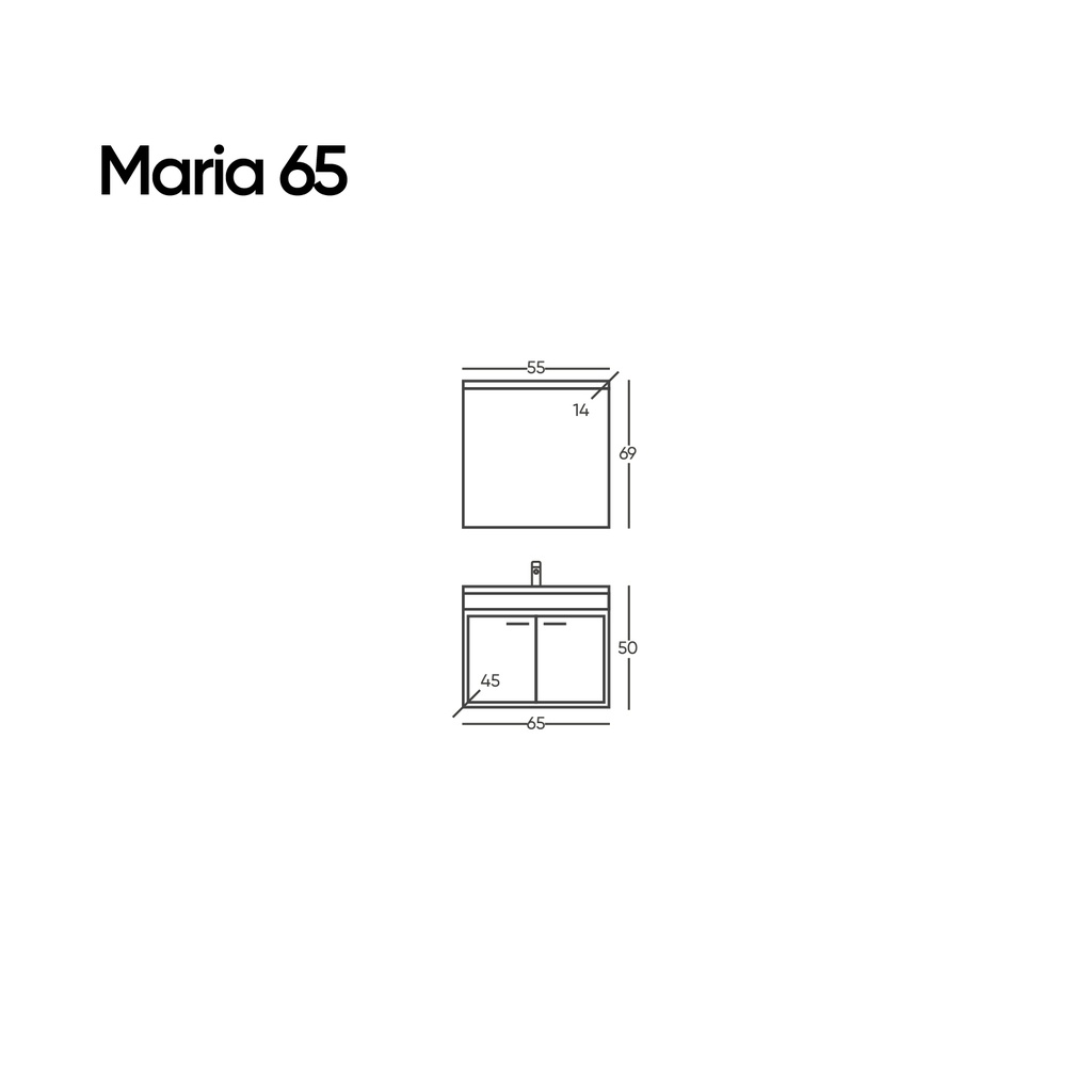 Maria 65 Beyaz Takım