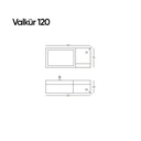 Valkür 120 Antrasit Takım