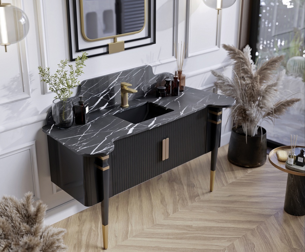 Timeless 150 P.Siyah/Altın Takım