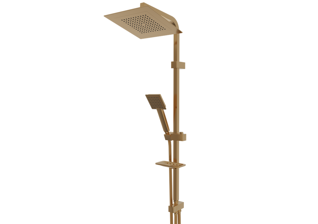 Cubic Tall Duş Seti Altın 40060-A