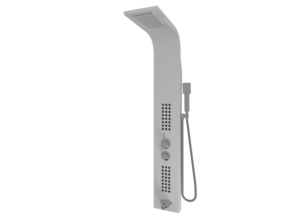 Cubic Panel Duş Beyaz 44100-B