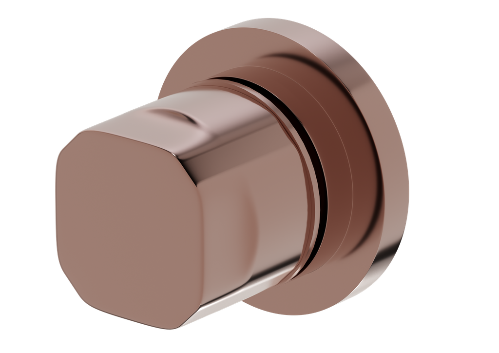 Cubic Ankastre Valf Metal Volan 20Mm Rose 20520-R