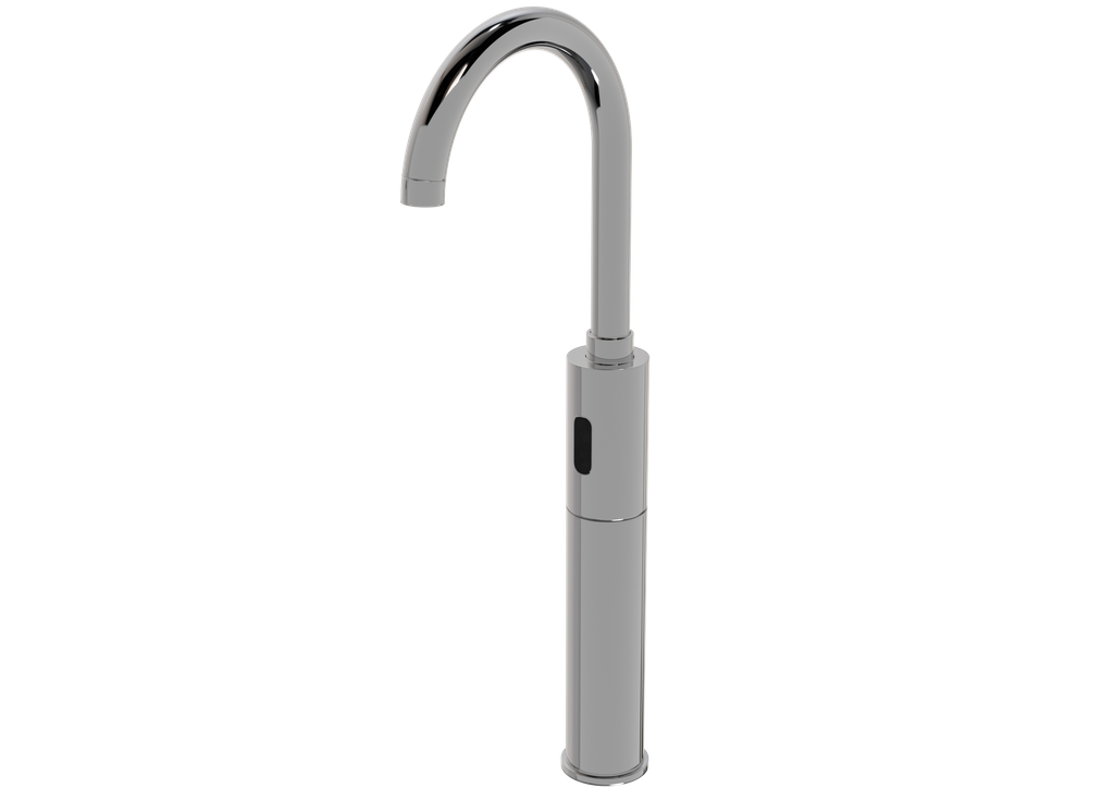 Kuğu Çanak Lavabo Bataryası Fotoselli Krom 30510