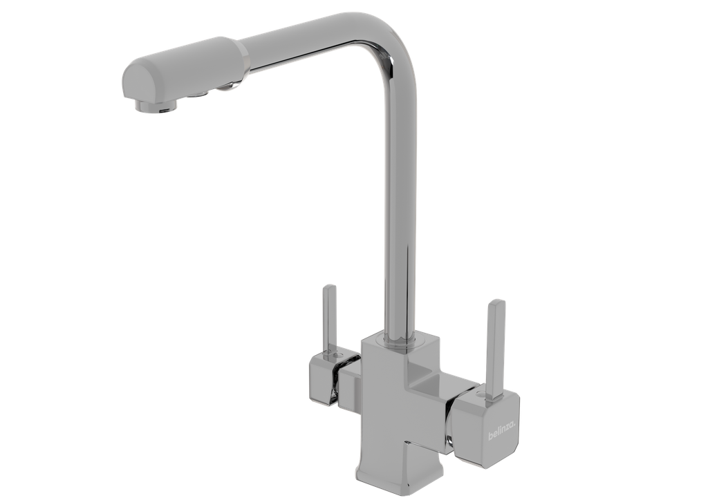 Cubic Arıtmalı Eviye Bataryası Krom 10190