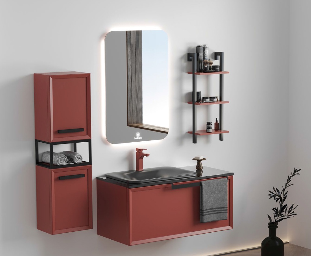 [ENR155V0H0.83B83B] Enrica 155 Kiremit Boy Dolabı