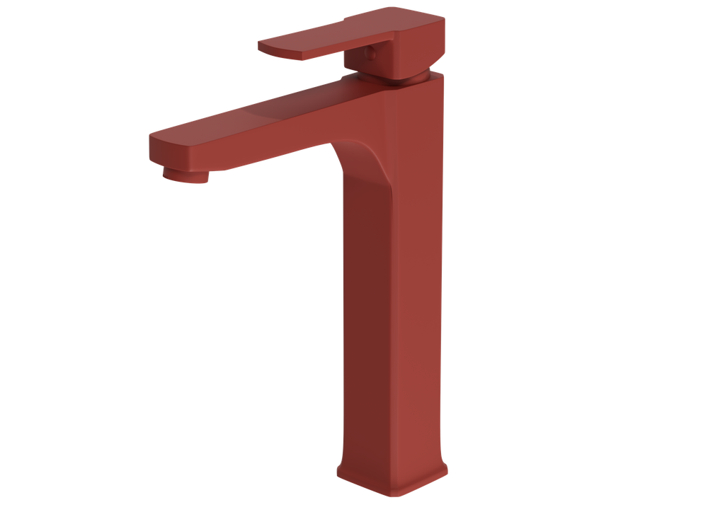[10TAR.CUB.YLB.10110-KR] Cubic Yüksek Lavabo Bataryası Kiremit 10110-Kr